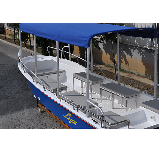 Liya 19Feet/5.8Meter fiberglass work boat for 8people