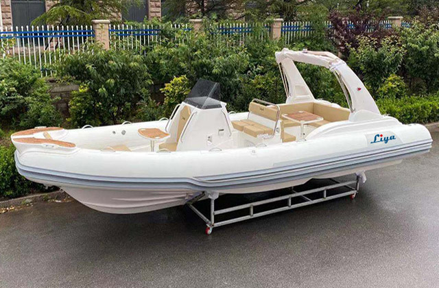 Liya Rib Boat 25 Feet Semi Rigid Inflatable Boat 7.5 Meter