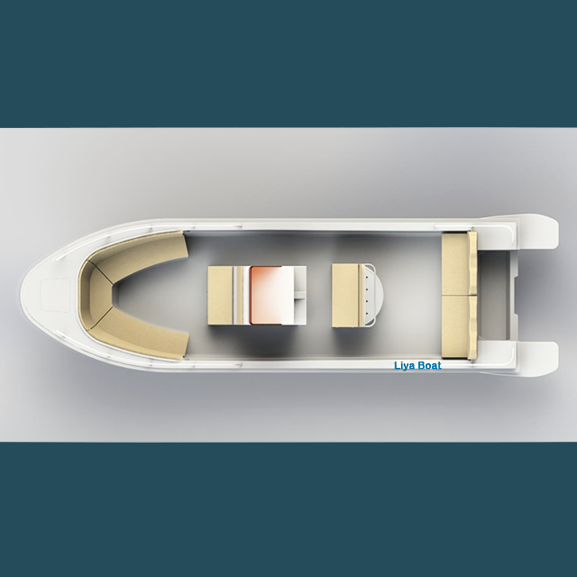 Liya 25Feet Center Console Offshore Fishing Boats 7.6Meter