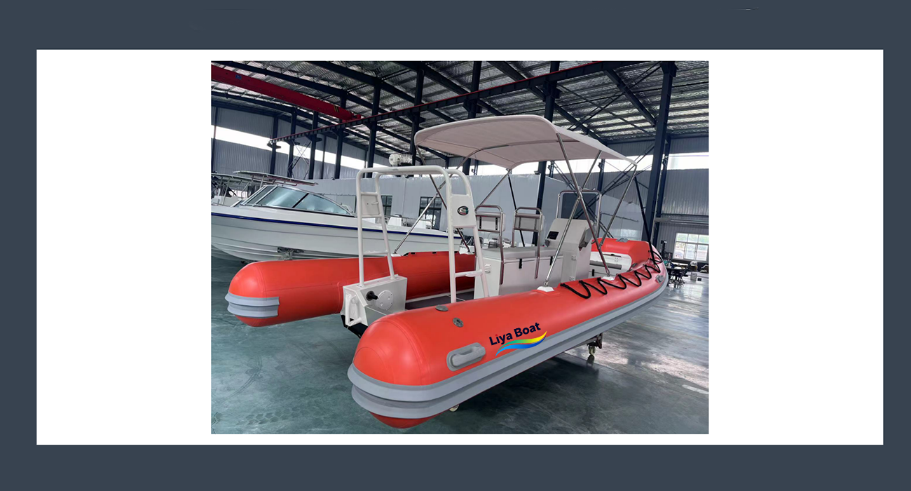 Liya 5.8-7.5m Heavy Duty Aluminum RIB Work Boat for Rescue & Transport-16 Person
