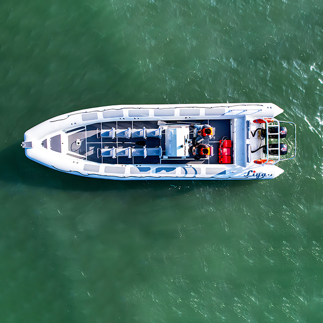 33ft aluminium rib boat