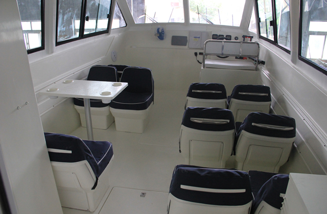 Liya 37Feet/11.6M FRP37A fiberglass boat for 12people