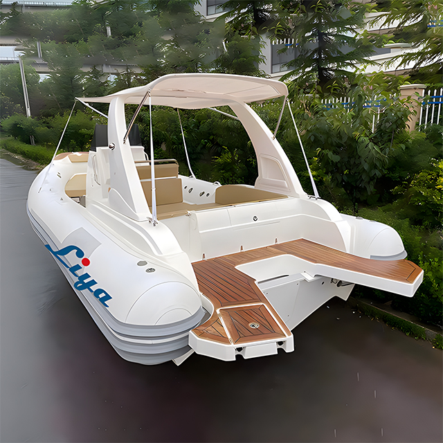 Liya 24.6Feet semi-rigid boats RIB Inflatable Boat 7.5Meter