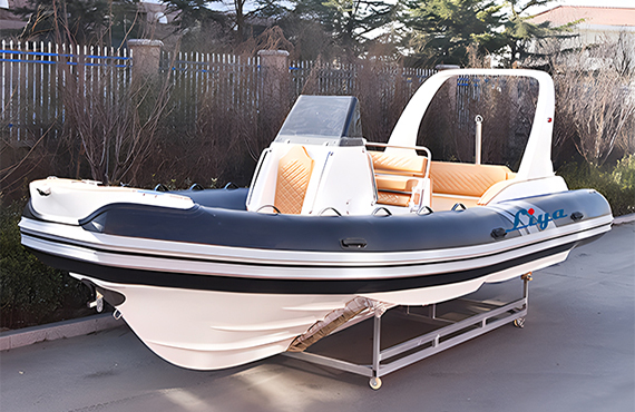 Rigid inflatable boat luxury