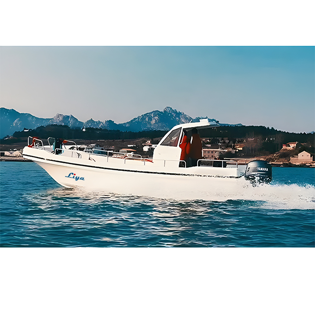 Liya 26 Foot Fiberglass Deck Boats 8 Meter Open fishing boat