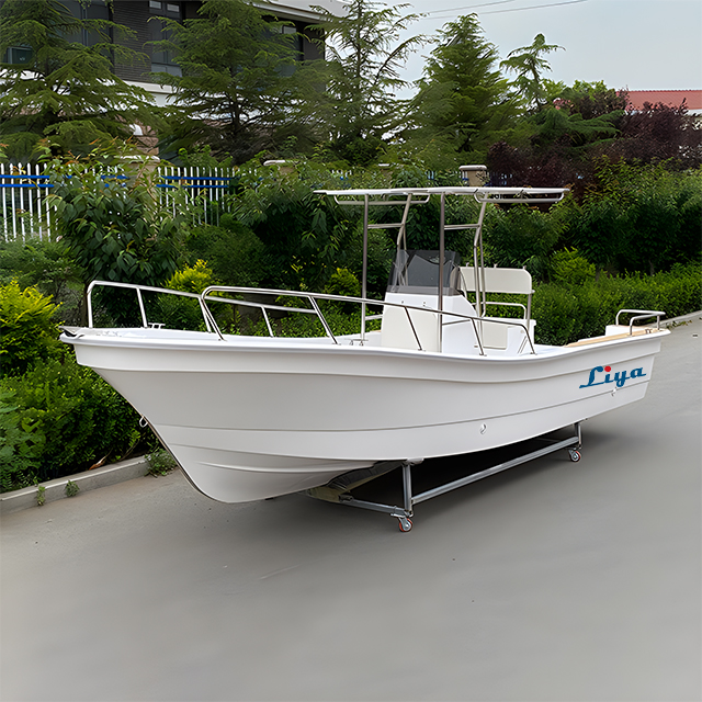 Liya 22Feet/6.6Meter fiberglass hull fishing boats for 7people