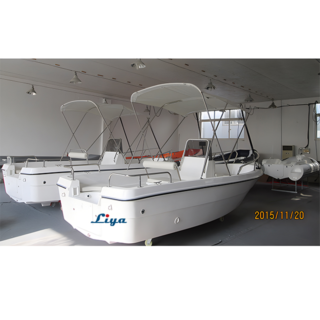 Liya 16.5Feet/5Meter fiberglass fishing boat for 8people