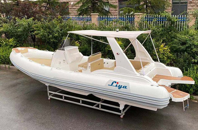 Liya Rib Boat 25 Feet Semi Rigid Inflatable Boat 7.5 Meter