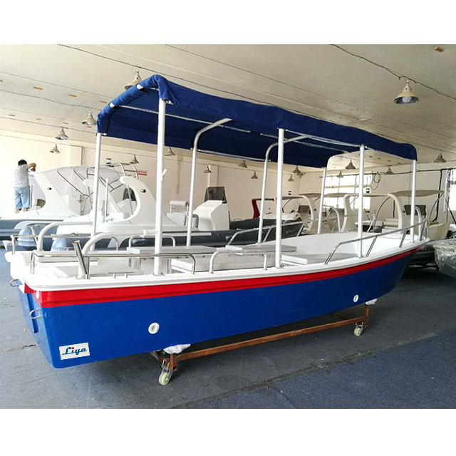 Liya 19Feet/5.8Meter fiberglass work boat for 8people
