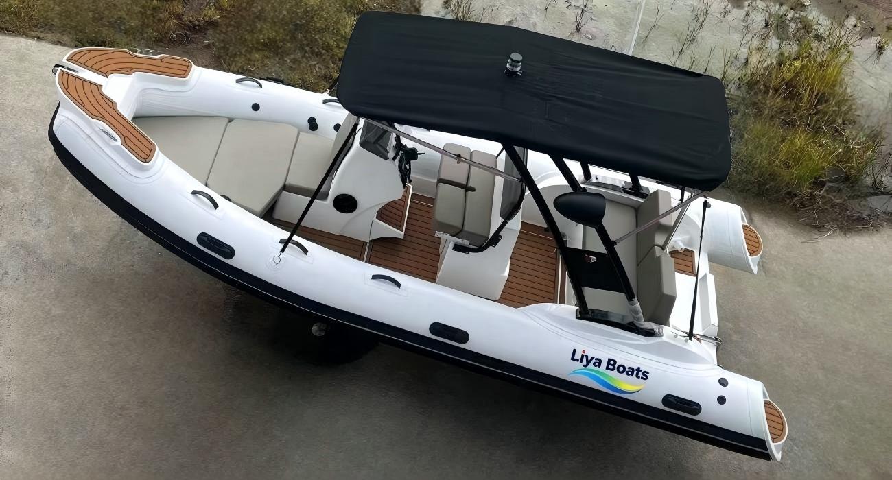 Liya 5.2m 17FT Center Console RlB Boat |10 Person, 150L Fuel Tank, CE Certified