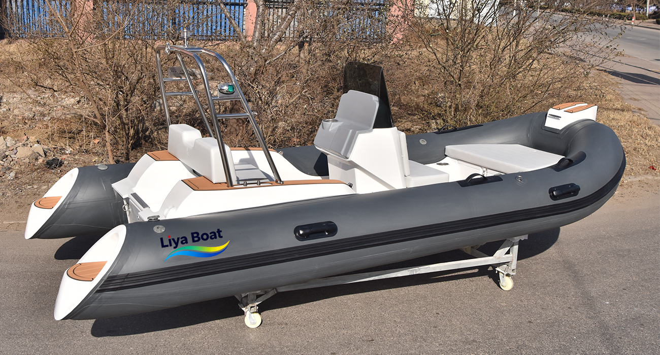 Liya 14ft Center Console RIB Boat 7 Person Capacity with CE