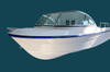 Liya 19.8Feet/6M double hulls fiberglass boat for 8people