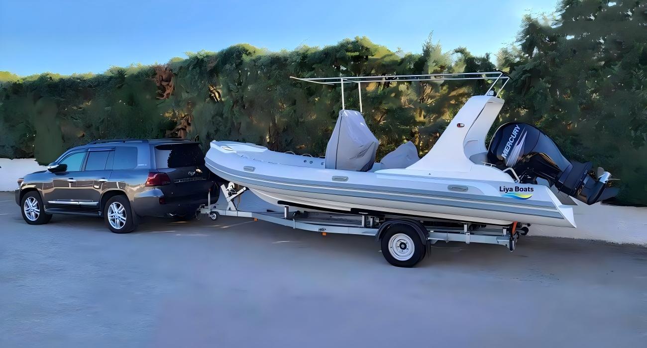 Liya 5.2m 17FT Center Console RlB Boat |10 Person, 150L Fuel Tank, CE Certified