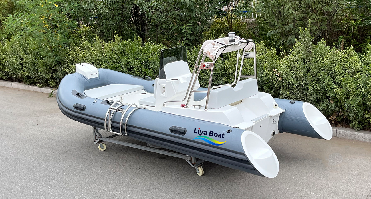 Liya 14ft Center Console RIB Boat 7 Person Capacity with CE