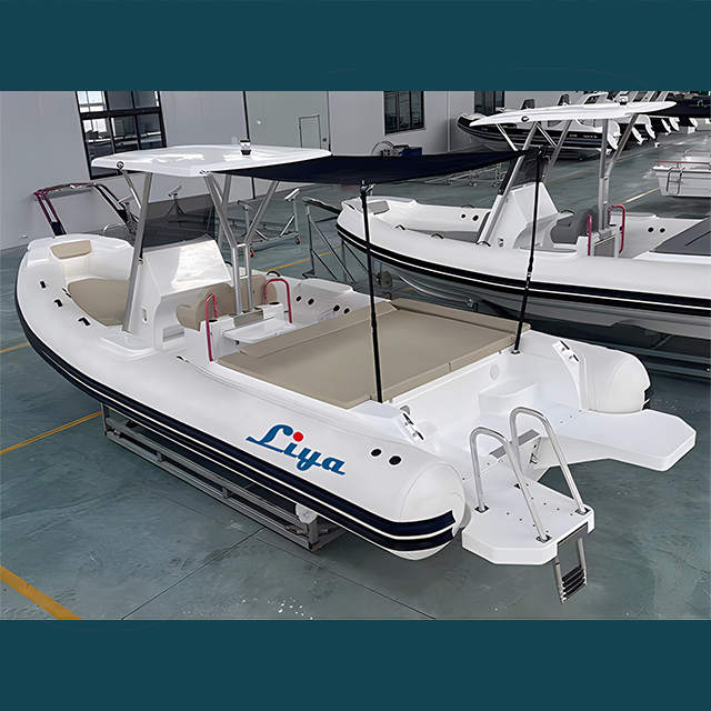 25 foot rigid hulled inflatable boat