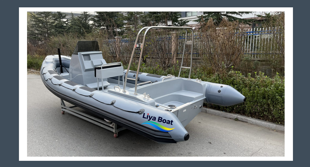 Liya 19-25ft FRP RIB Work/Patrol Boat 10-20 Persons,Customizable Console & Seats