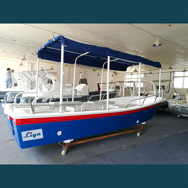 19ft fiberglass panga passenger boat