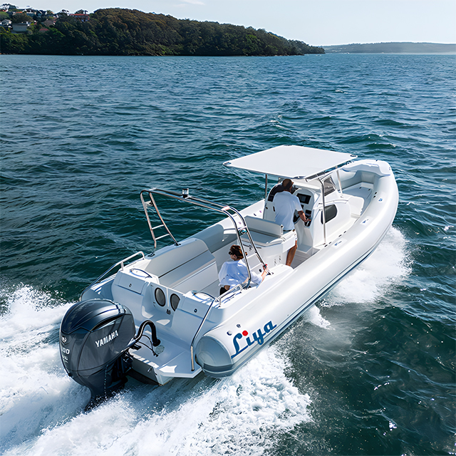 Liya Semi Rigid Boat 27 Feet Cabin Rib Boat 8.3 Meter