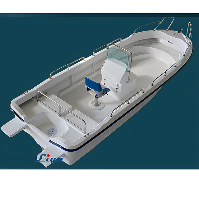 Liya 19.8Feet/6M single hull fiberglass boat for 8people