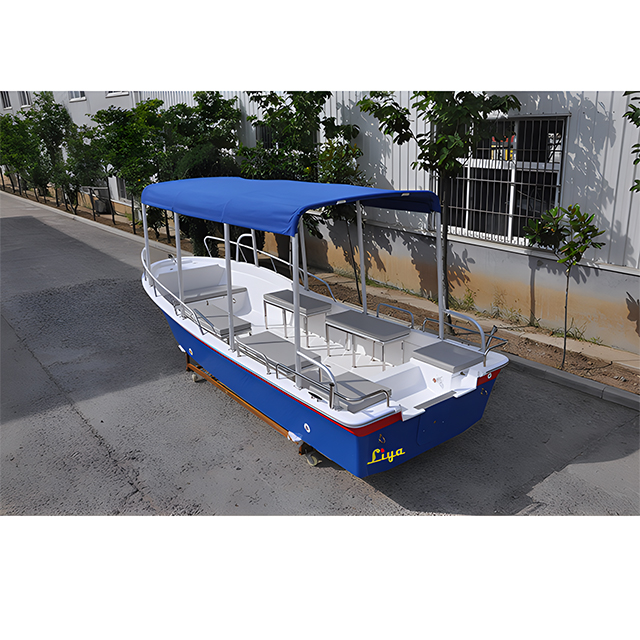 Liya 19Feet/5.8Meter fiberglass work boat for 8people