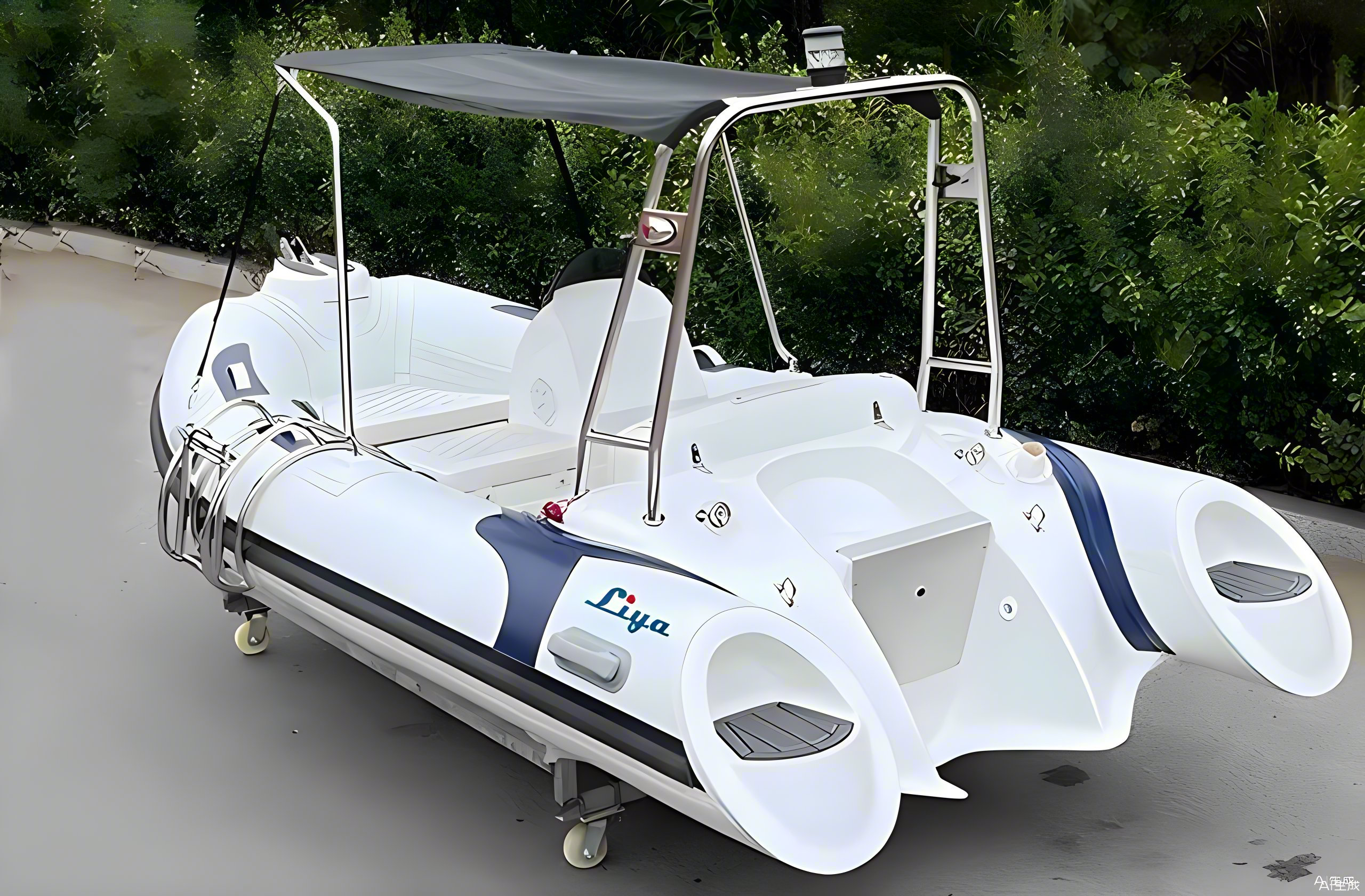 14 Foot small rigid inflatable boat