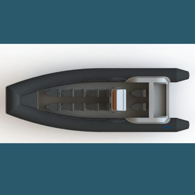 Liya 26Feet 7.9Meter Semi Rigid Boat For 16 People