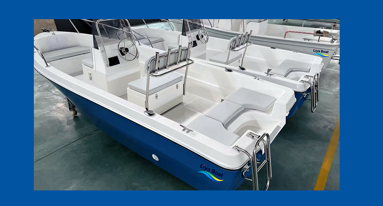 Liya 5m Economical Fiberglass Boat 8 Person for Budget-Friendly Fishing & Tours
