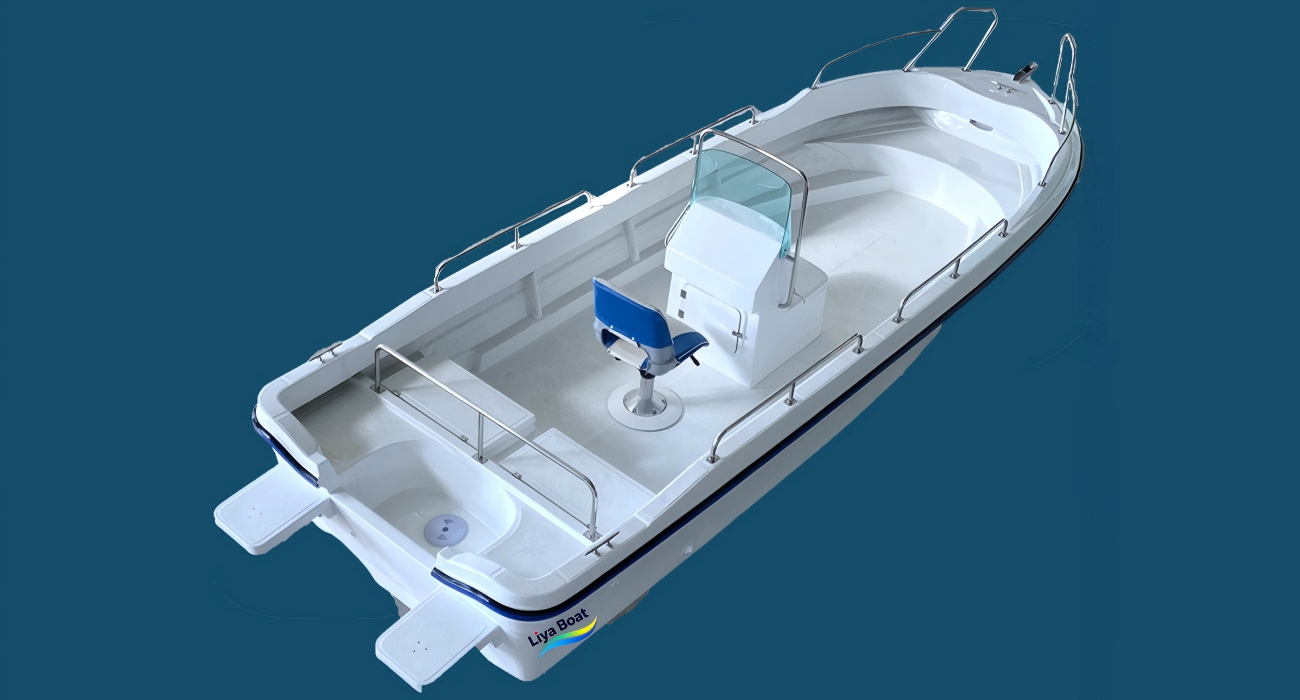 Liya 20ft Center Console Fishing Boat-6m Fiberglass,for Fishing & Leisure