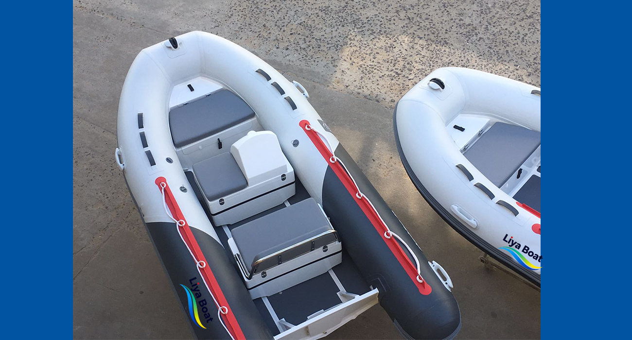 Liya 4.3m 14FT 7 Person Aluminum RIB Dinghy For Sale | CE Certified