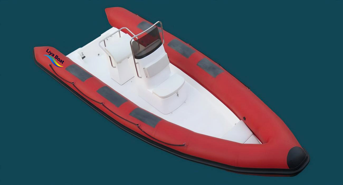 The Tornado boat serving as a coaching boat.