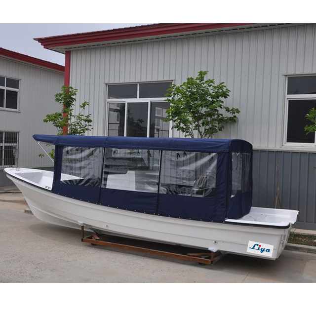 Liya 25Feet/7.6Meter fiberglass passenger boats for 10people