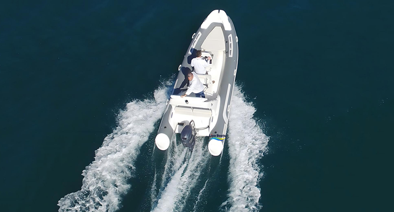Liya 5.2m 17FT Center Console RlB Boat |10 Person, 150L Fuel Tank, CE Certified