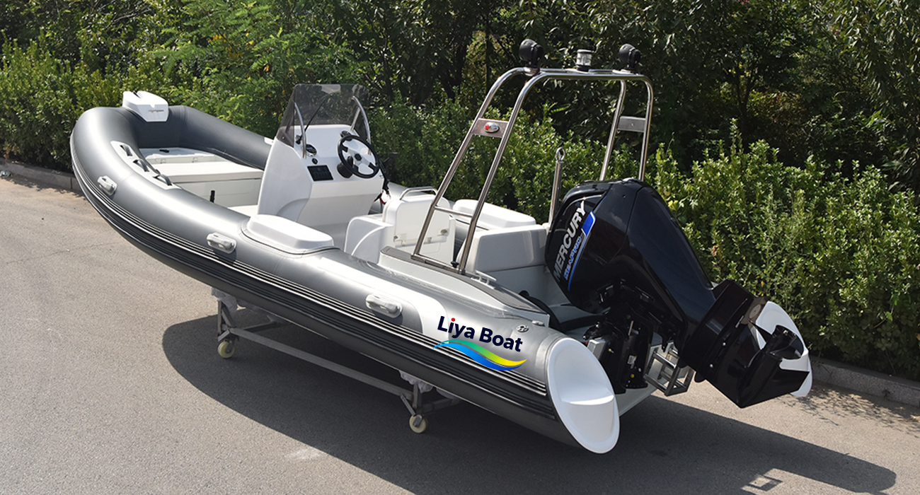 Liya 19ft Aluminum Hull RIB Tender Boat for Yacht & Commercial Use