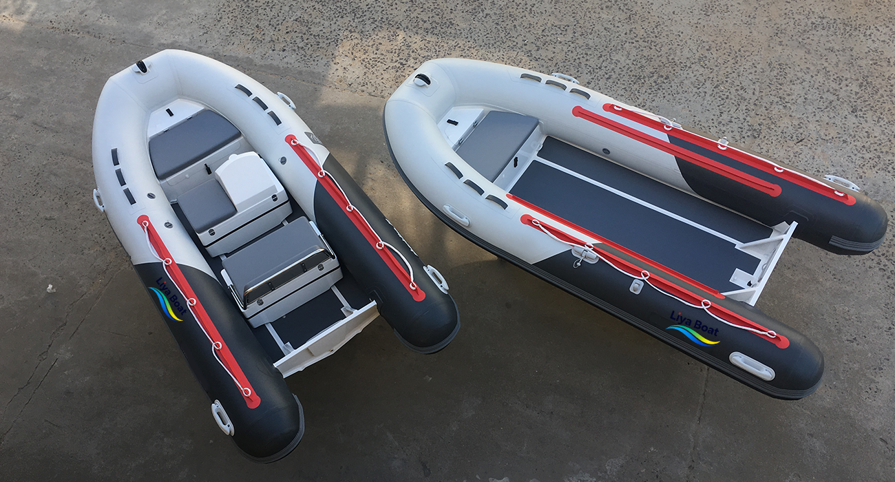Liya 2.4-5.2m Customizable Aluminium RIB Dinghy Boat for Work & Leisure