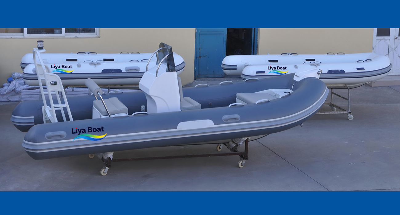Liya 4.3m 14FT 7 Person Aluminum RIB Dinghy For Sale | CE Certified
