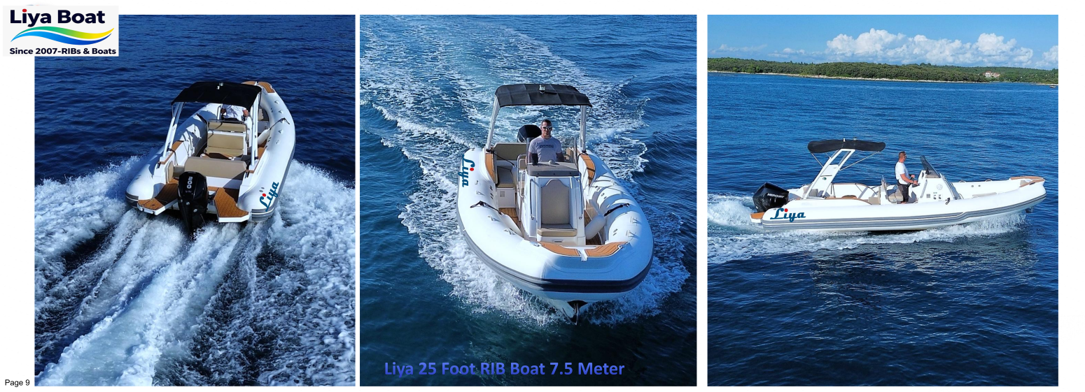 16 person seating arrangement in RIB