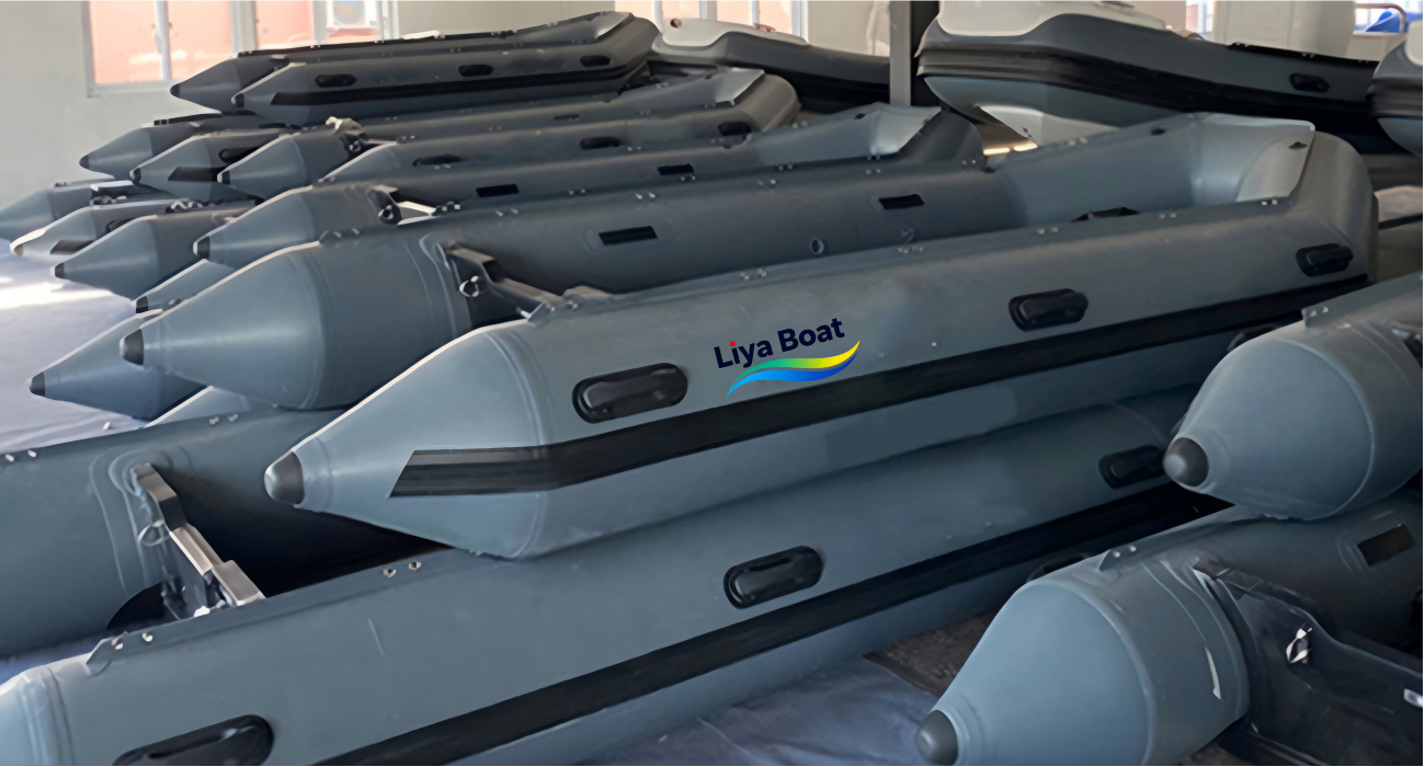 Boat equipped for emergency rescue operations and safety missions.