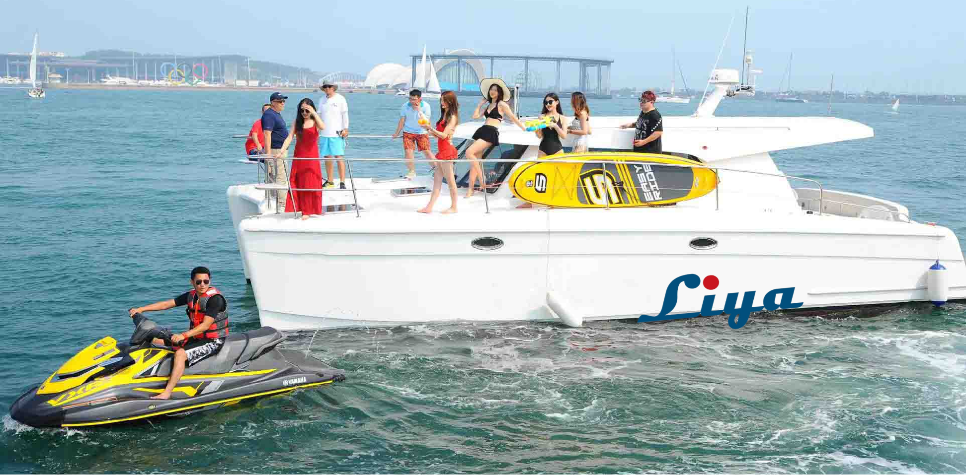 12 person catamaran boat