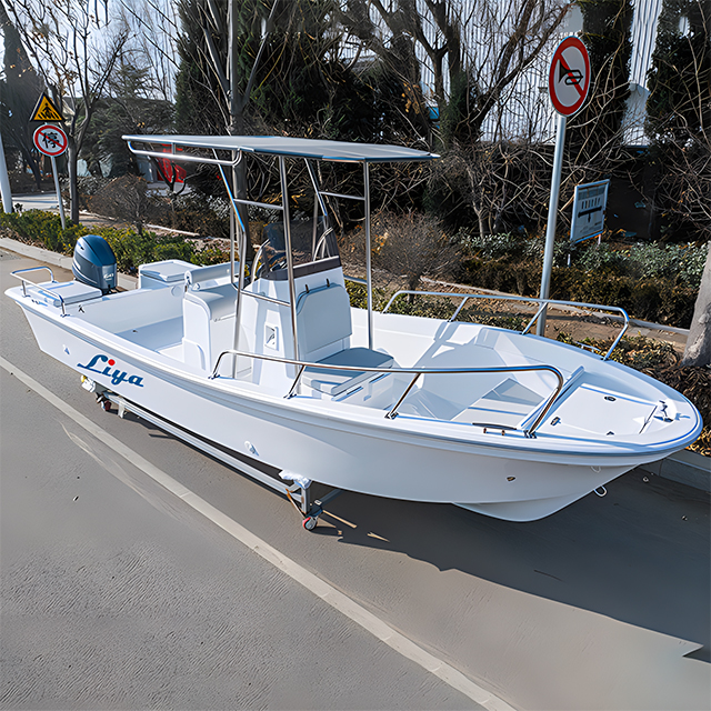 Liya 19Feet Fiberglass Boat For Fishing 5.8Meter