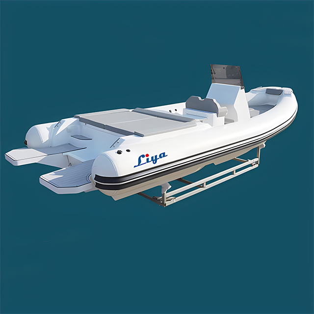 25ft fiberglass rib boat
