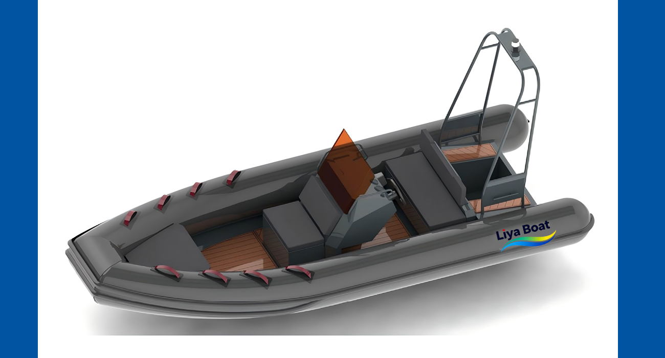 Liya 5.2m (17ft) Aluminum RIB Center Console Boat, CE Certified for 10 Pax 